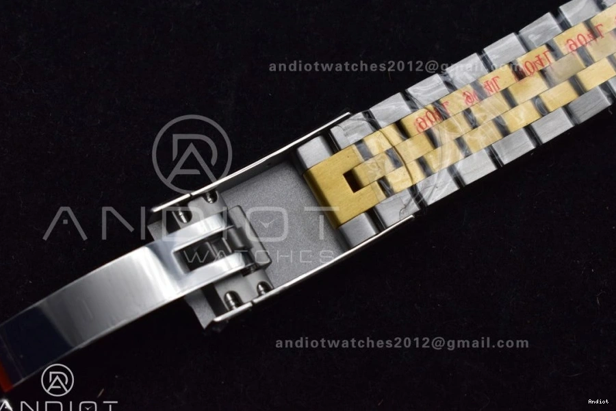 on Dial ARF SS YG SH3235 YG Edition (Gain Jubilee Gray DateJust 41 126333 Best SS 904L Weight) Roman Bracelet Steel Green 1:1 0114